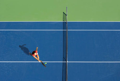 Construire un terrain de tennis