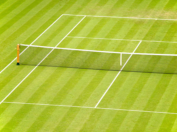 construction court de tennis gazon synthetique à Mougins