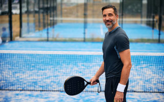 Entretien court de tennis
