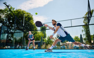 Entreprise construction terrain de padel