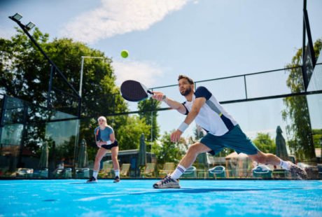 Entreprise construction terrain de padel