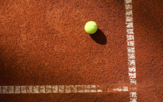 construction court de tennis en terre battue à Poitiers